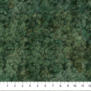 Fabric, Lone Wolf Dark Green Multi DP27190-78