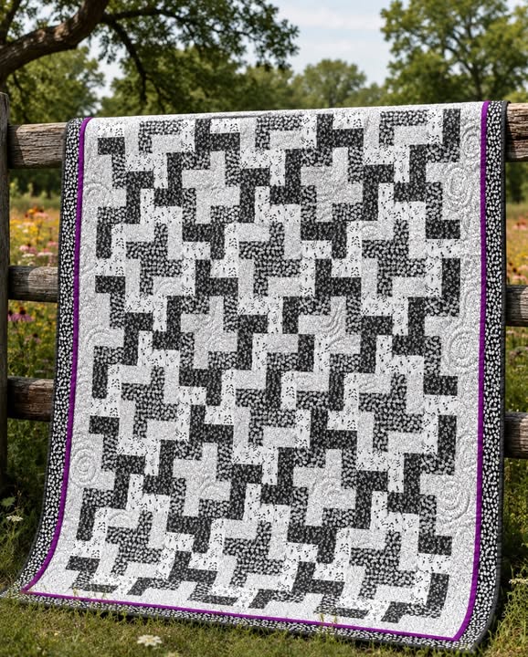 Pattern, East Meets West Quilt, Multi-sized ABQ-119