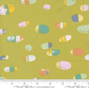 Fabric, Flirtation by Zen Chic Horizon Green 51834M-16