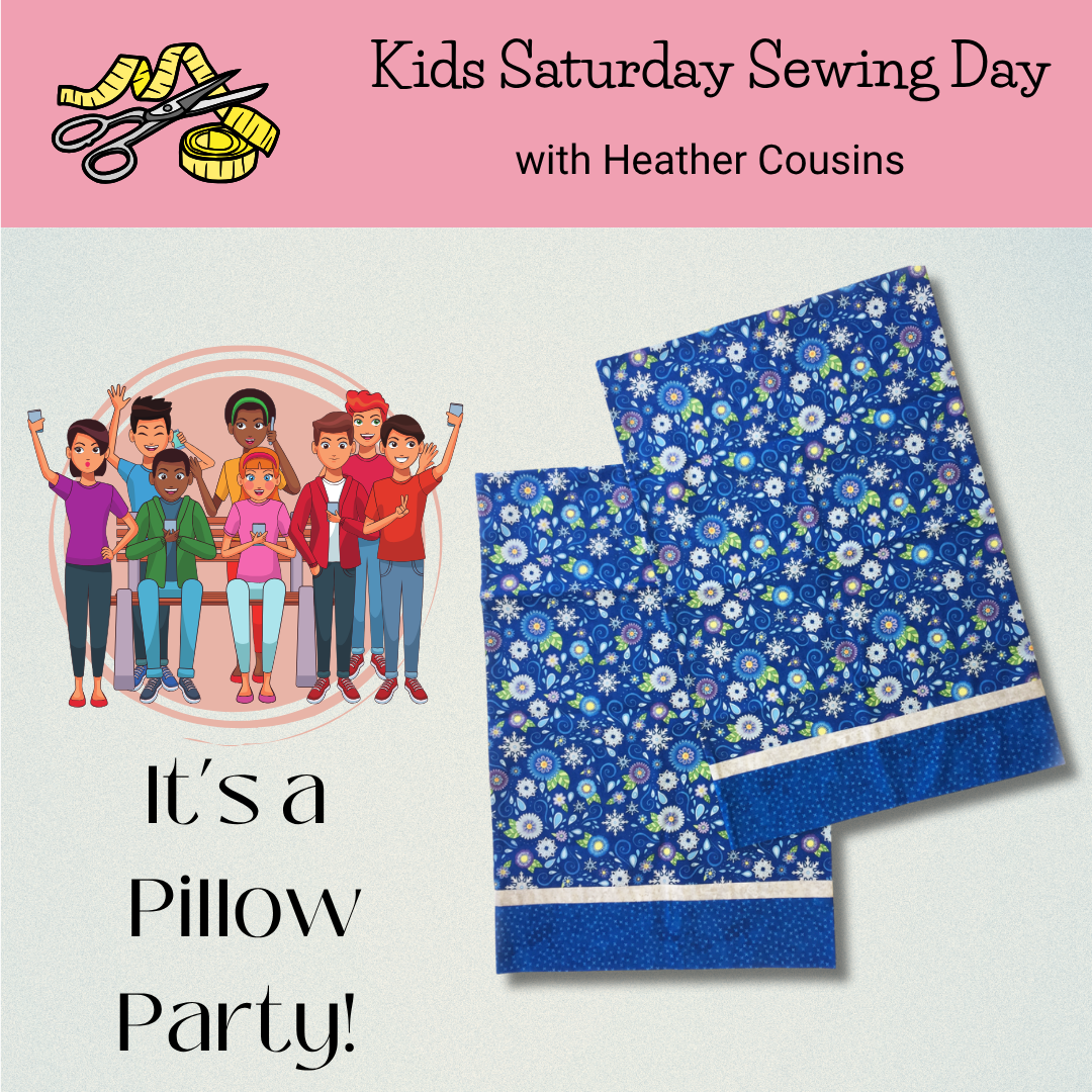 Class, 🧵 Kids Saturday Sewing Day ✂️