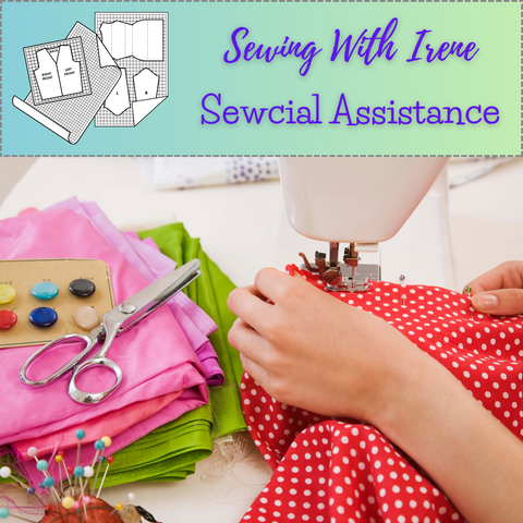 Class, Sewing with Irene, Sewcial Assistance with Irene Mischkinis