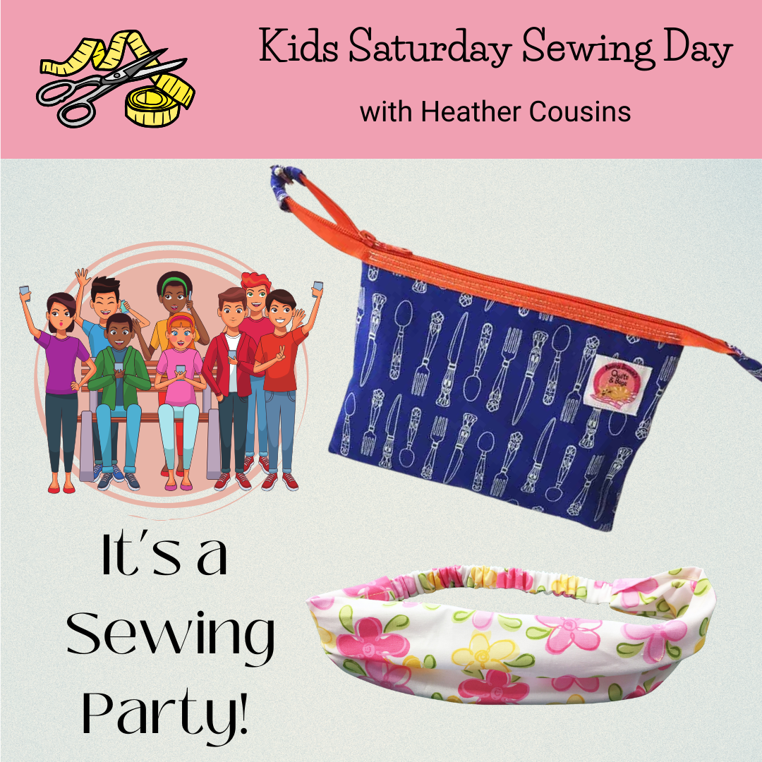 Class, 🧵 Kids Saturday Sewing Day ✂️