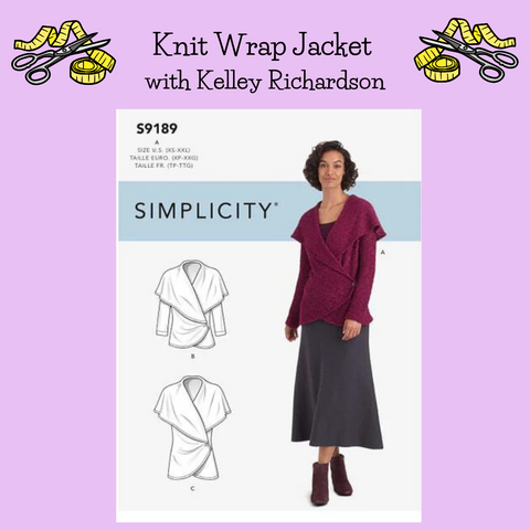 Class, Knit Wrap Jacket with Kelley Richardson