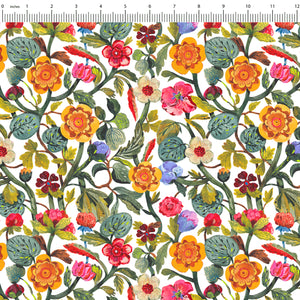 Fabric, A Floral Encounter Collection: Evelina   06524-03