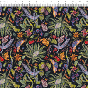 Fabric, A Floral Encounter Collection: Gecko  06524-05