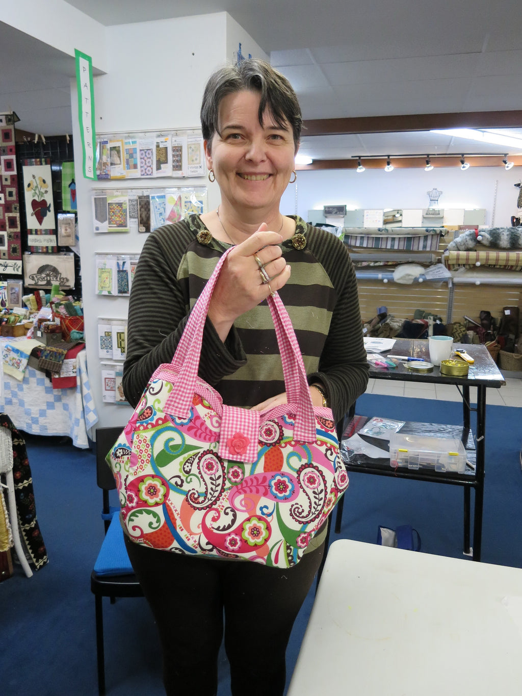 Pattern, ABQ, Girlfriends Bag, ABQ-180