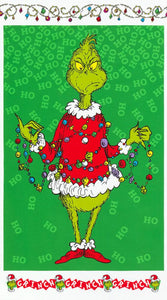 Fabric Panel, How the Grinch Stole Christmas, #120