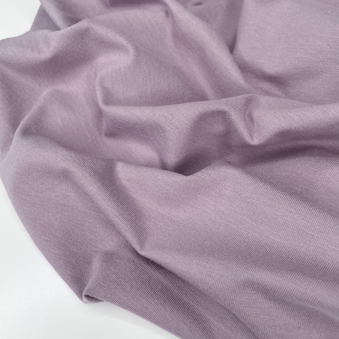 Fabric, Knit Hudson Cotton /TENCEL / Spandex Blend - LIlac