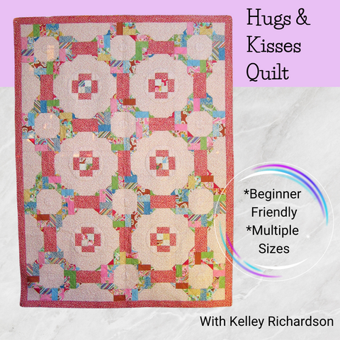 Class, Hugs & Kisses Multi-sized Quilt