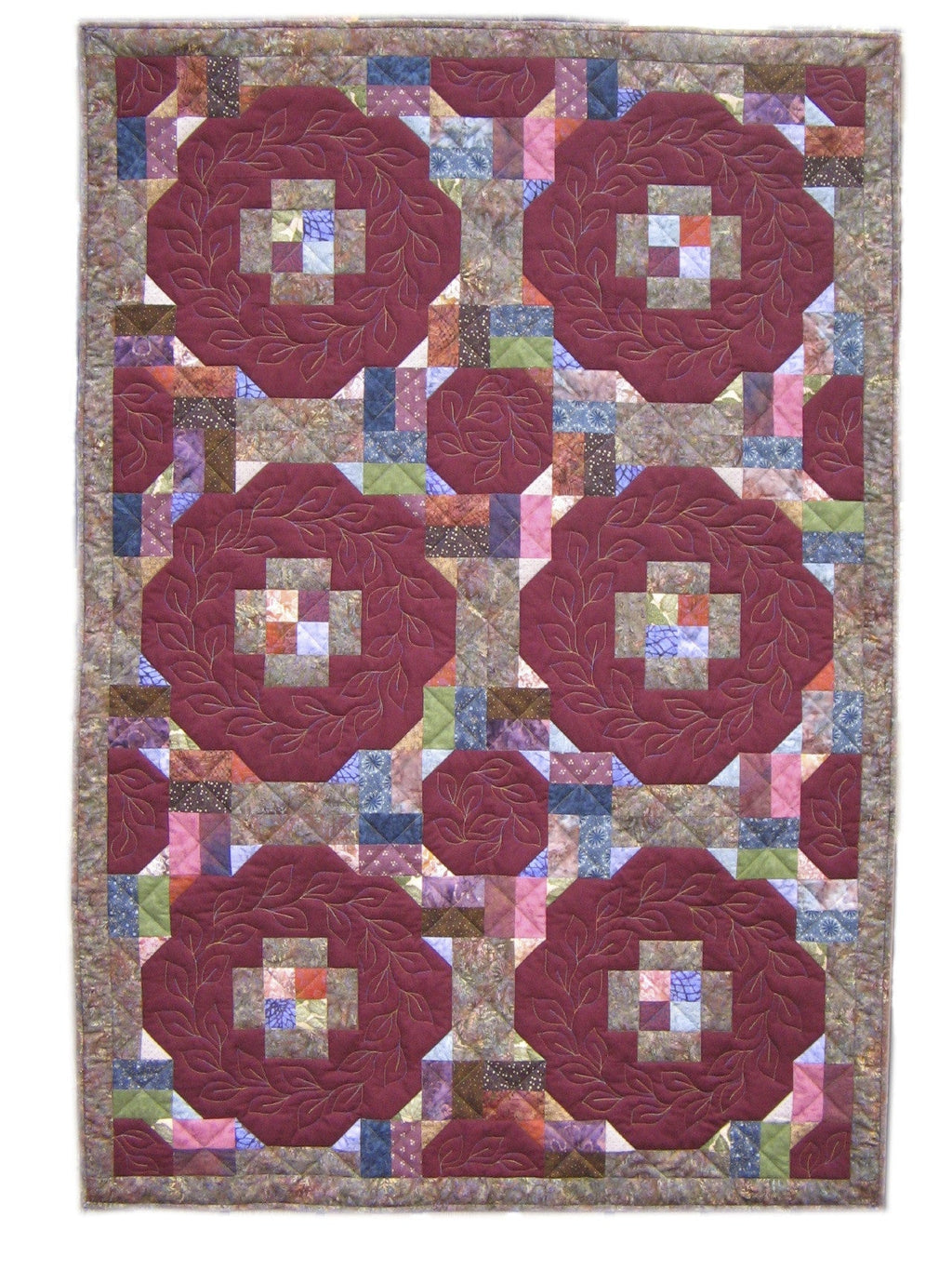 Pattern, Hugs & Kisses, multi-sized ABQ-143