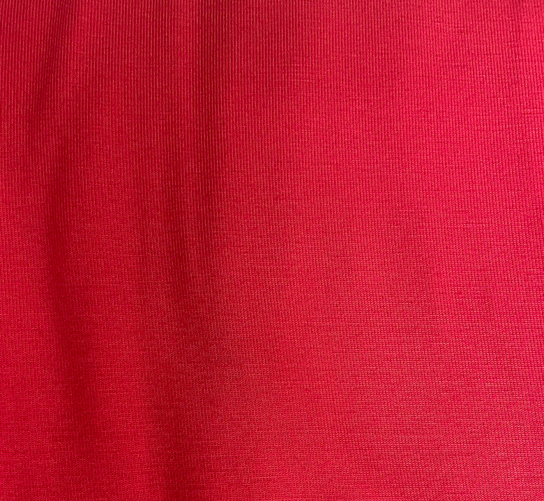 Fabric, Luxe, T-Shirt Knit, Bamboo Blend, Geranium