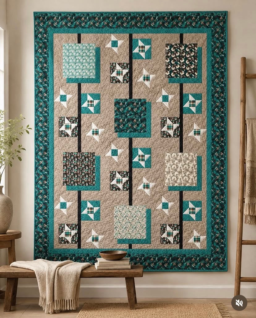 Pattern, Panel Play - Seeing Stars ABQ-202