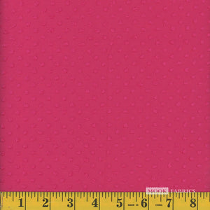 Fabric, Knit, Swiss Dot Solid EK Hot Pink 40023-C37