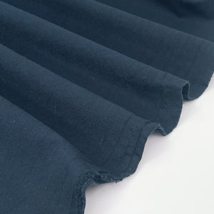 Fabric, Jubilee, Cotton Crepe with Sand Wash Finish , Navy