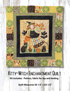 Kit, Kitty-Witch Enchantment Quilt