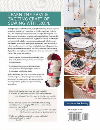 Book, Zigzag Rope Sewing Projects # L966S