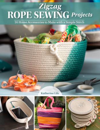 Book, Zigzag Rope Sewing Projects # L966S