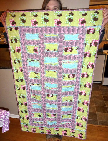 Pattern, ABQ, Raggy Baby Quilt, ABQ-120