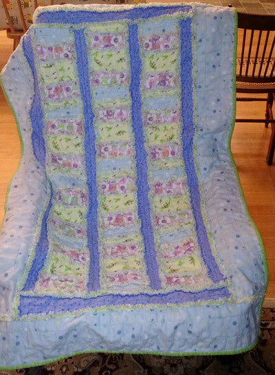 Pattern, ABQ, Raggy Baby Quilt, ABQ-120
