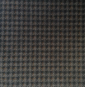 Fabric, Lexington Ponte de Roma Black/Taupe, 14" Check, 2711