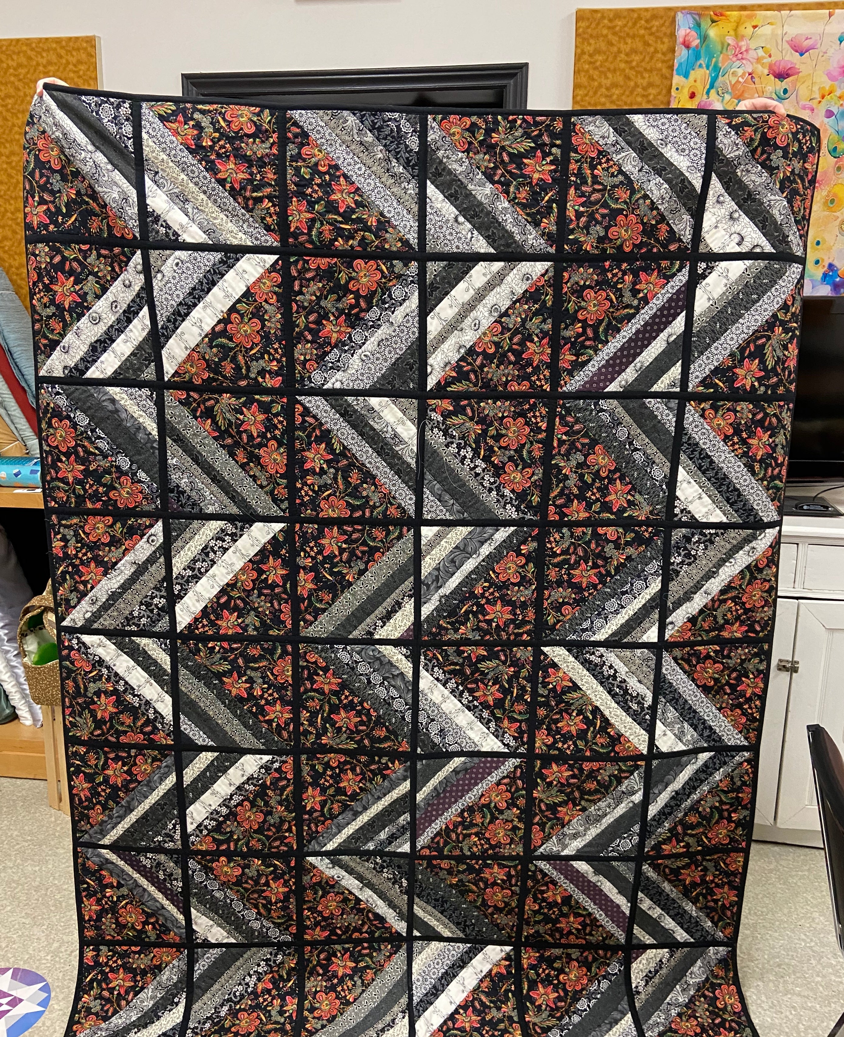 Pattern, Lightning Struck Twice Quilt ABQ-108