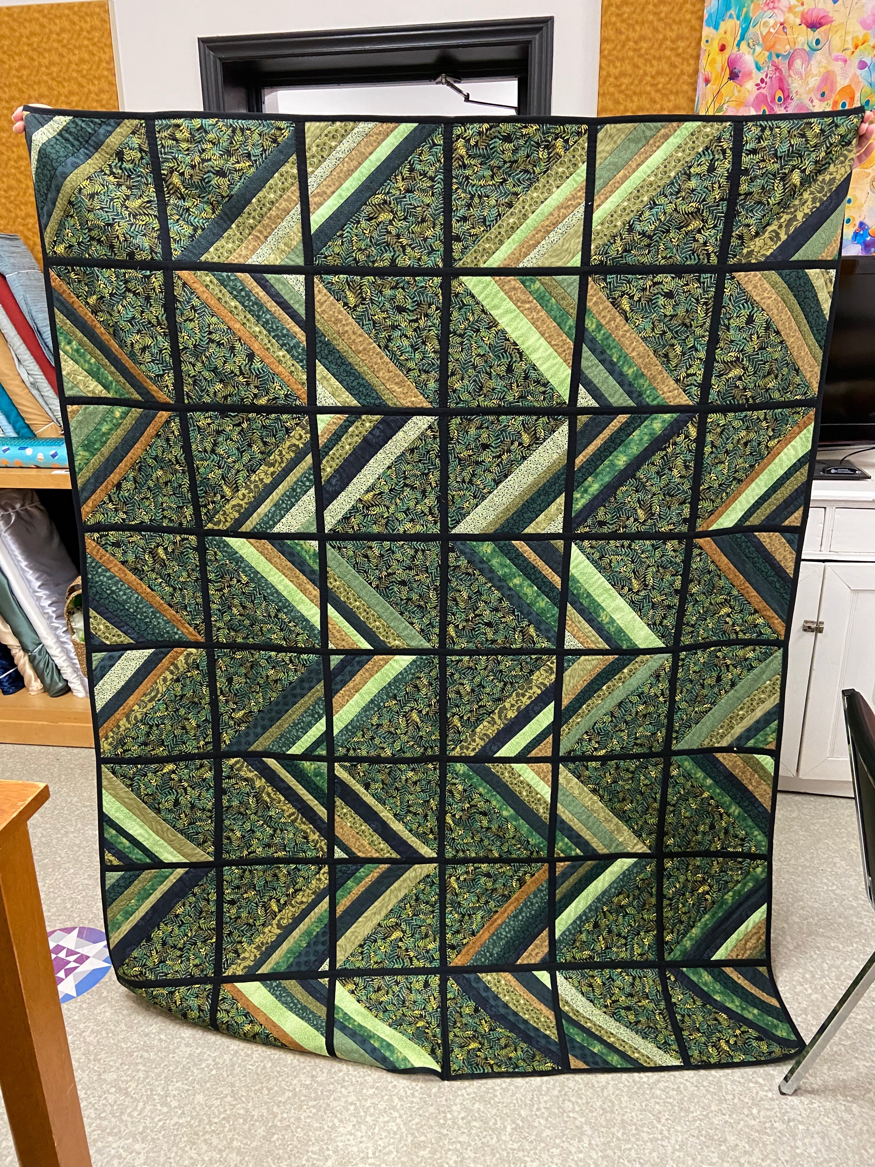 Pattern, Lightning Struck Twice Quilt ABQ-108