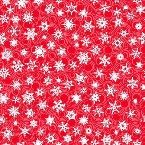 Fabric, Minky, Big Chill Red MK10474-24