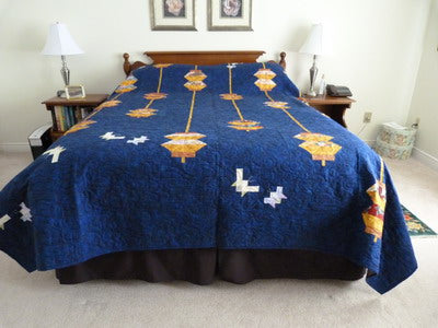Pattern, Oriental Lantern Quilt ABQ-115