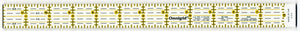 Ruler: Omnigrid 1in x 121/2in     OC1C