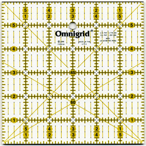 Ruler 6 in x 6 in OG6A