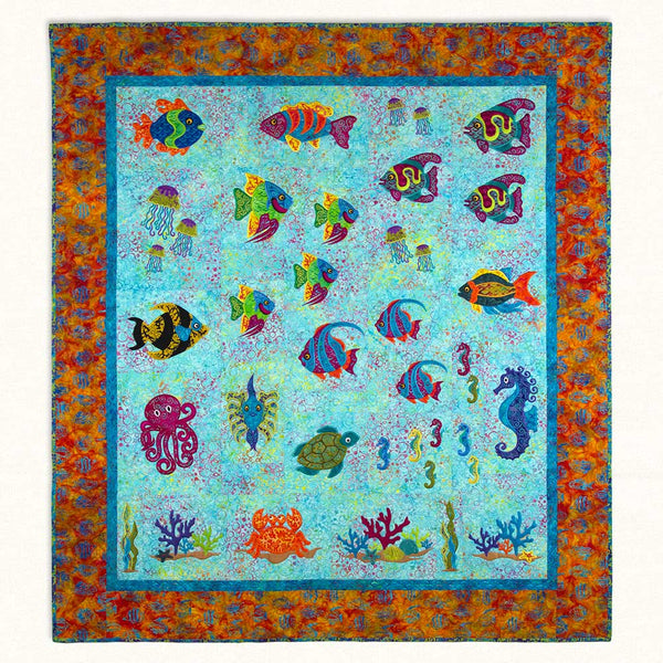 Class, Machine Embroidered Quilt