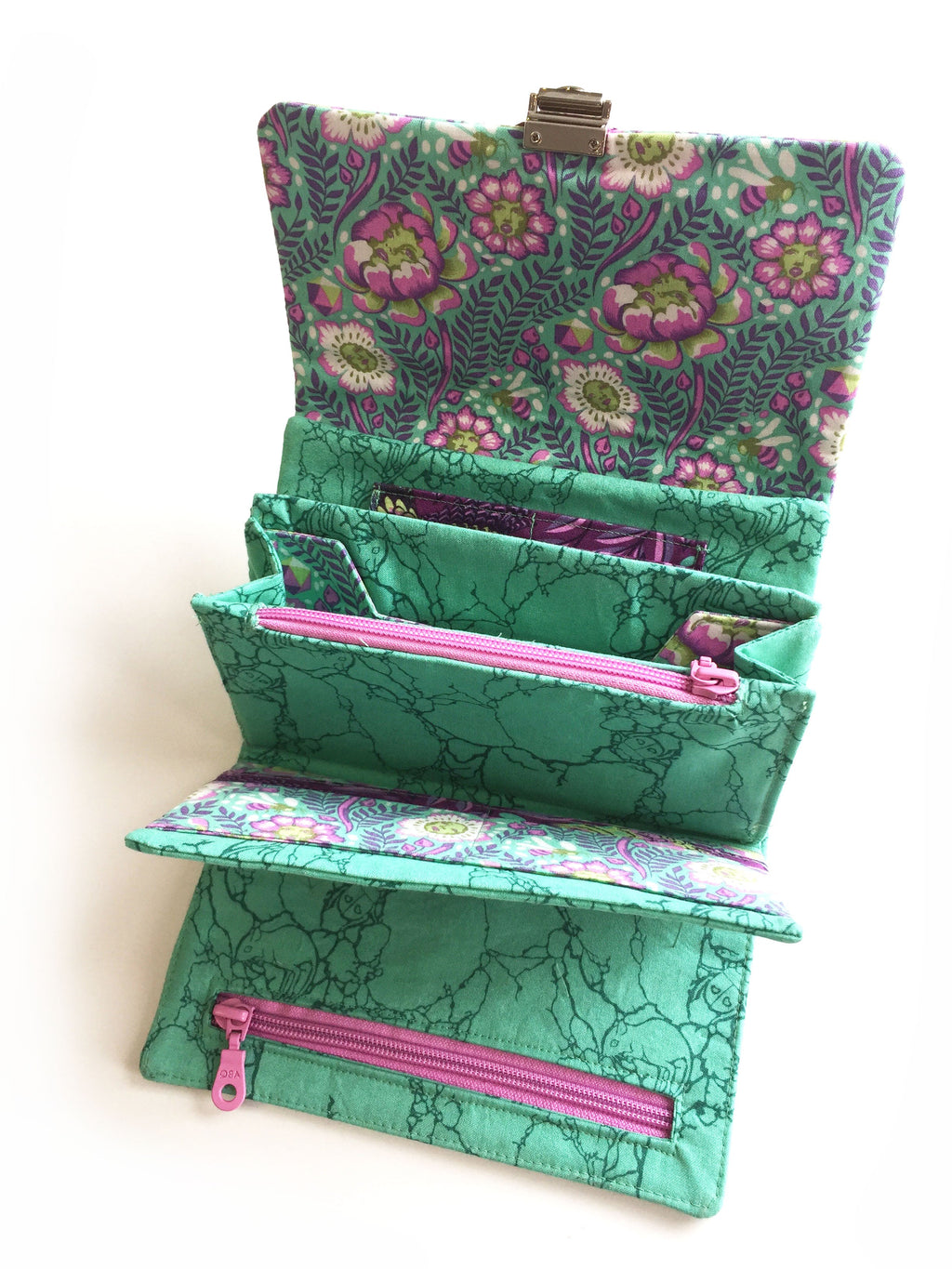 Pattern, Chatelaine Multi-Featured Wallet ABQ-197
