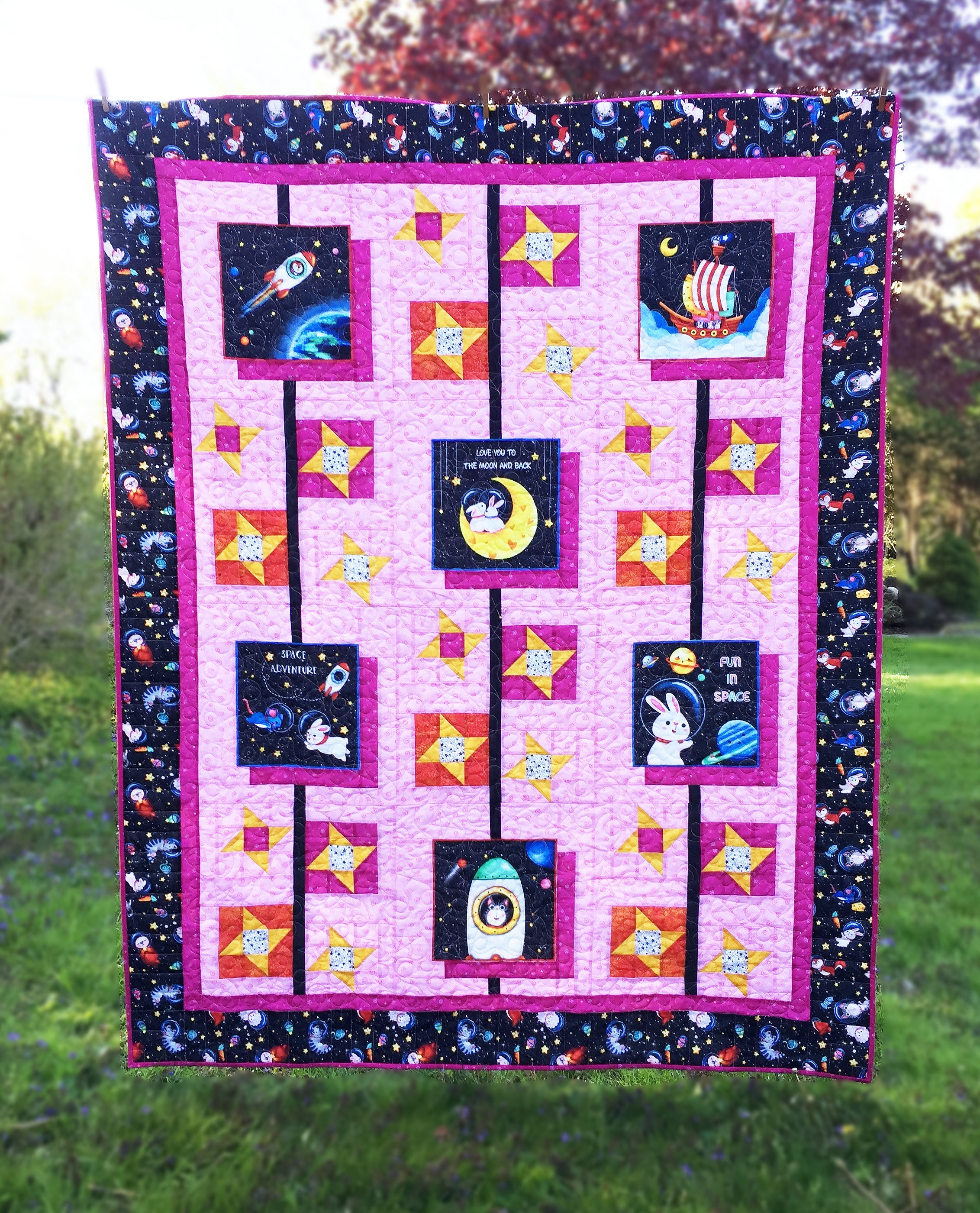 Pattern, Panel Play - Seeing Stars ABQ-202