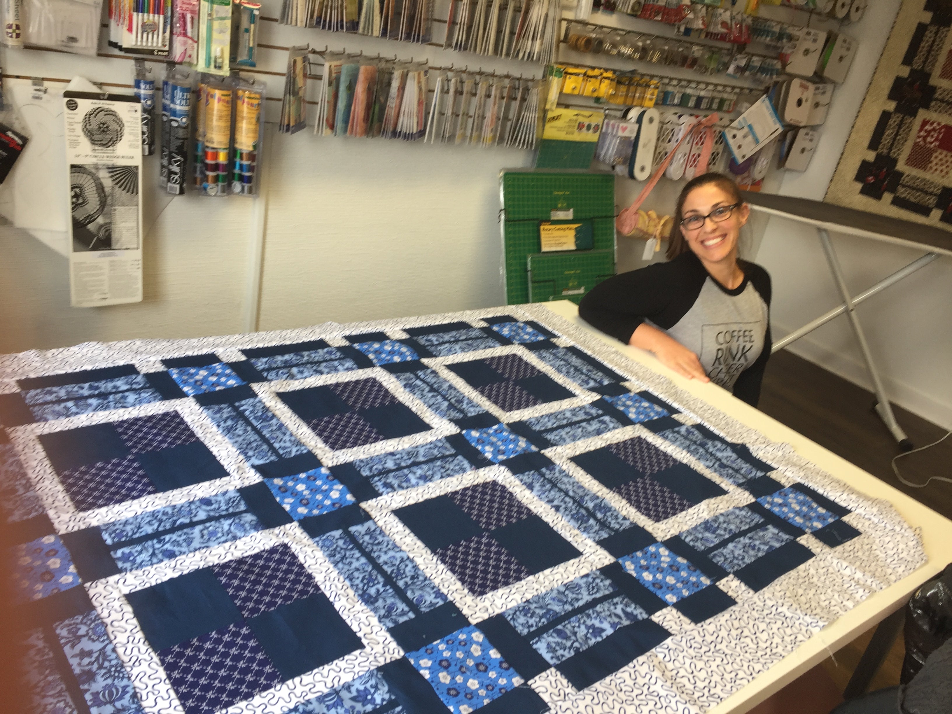 Pattern, Piccadilly Quilt, multi-sized ABQ-167