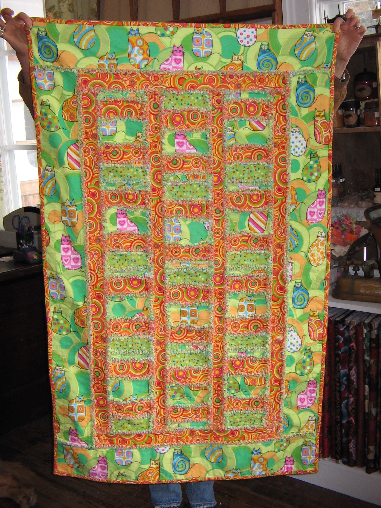 Pattern, ABQ, Raggy Baby Quilt, ABQ-120