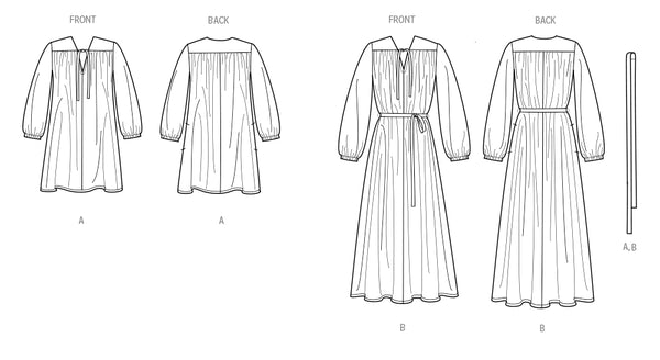 Pattern, SIMPLICITY 3001, Misses' Dresses