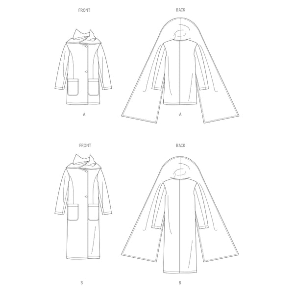 Pattern, SIMPLICITY 3034, Misses' Coats