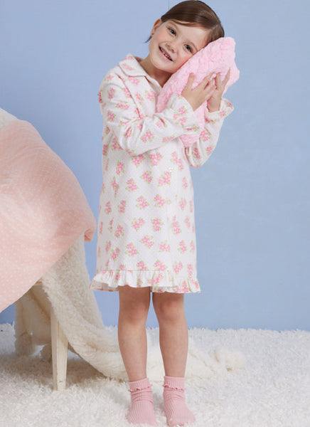 Pattern, SIMPLICITY 3045, Children's and Girls' Lounge Tops, Gown, Shorts and Pants
