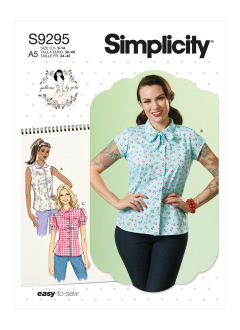 Pattern, SIMPLICITY 9295 Misses' Top