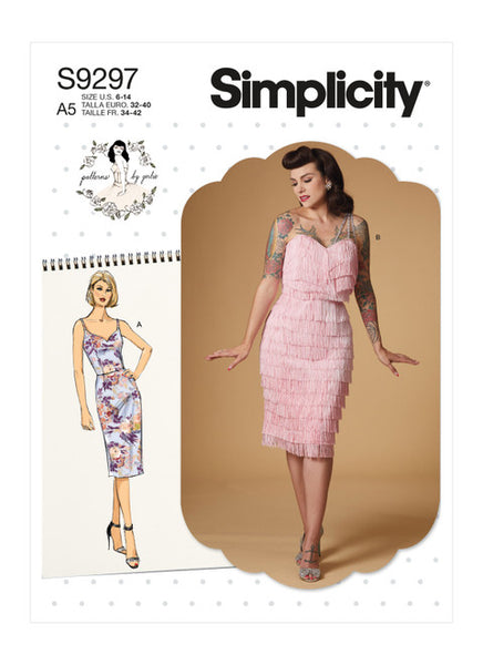 Pattern, SIMPLICITY 9297 Misses' Dress