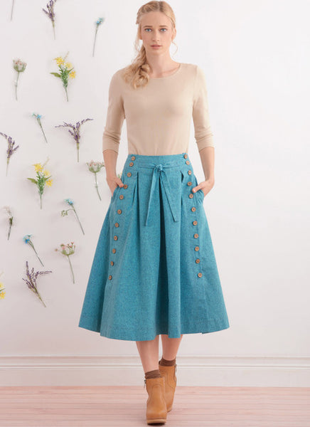 Pattern, SIMPLICITY 9377  Misses' Flared Skirts in Two Lengths