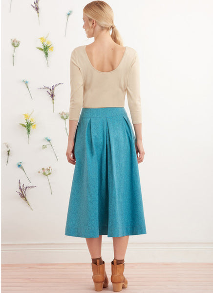 Pattern, SIMPLICITY 9377  Misses' Flared Skirts in Two Lengths