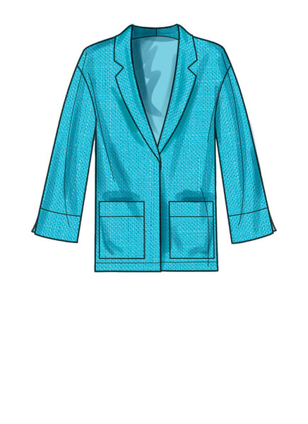 Pattern, SIMPLICITY 9468 Misses' Unlined Jacket