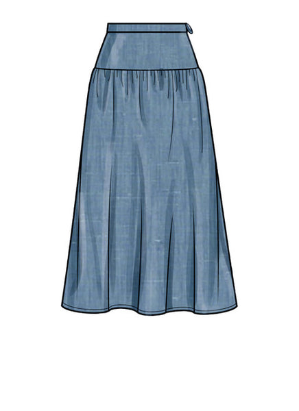 Pattern, SIMPLICITY 9472 Misses' Skirts