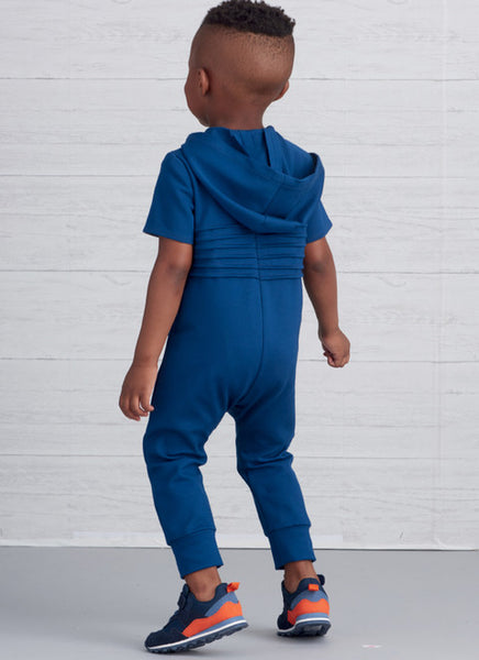 Pattern, SIMPLICITY 9486 Toddlers' Knit Jumpsuit