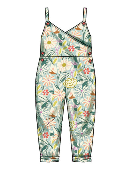 Pattern, SIMPLICITY 99558 Toddlers' and Children's Jumpsuit, Romper and Jumper