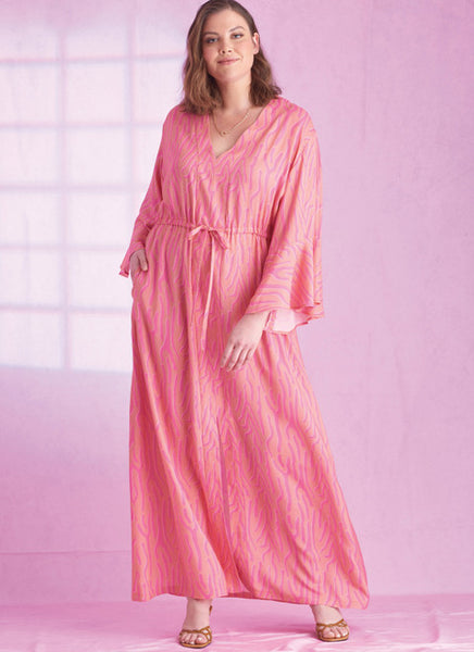 Pattern, SIMPLICITY 9603 Women's Caftans and Wraps