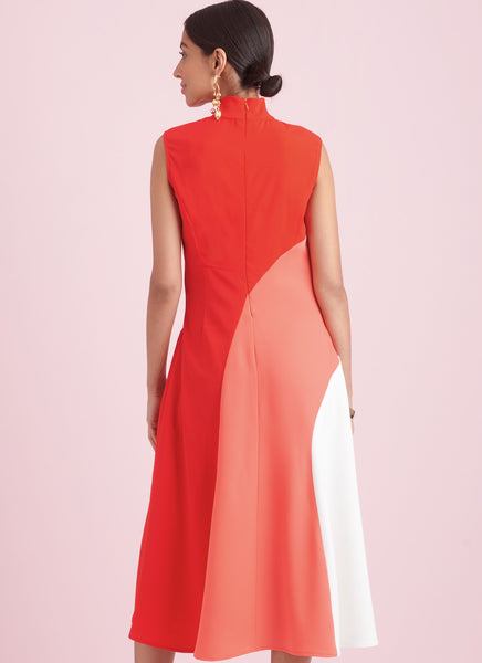 Pattern, SIMPLICITY 9886 Misses Dress with Length Variation