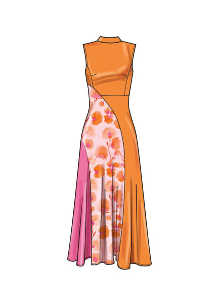 Pattern, SIMPLICITY 9887, Women's Dress with Length Variations
