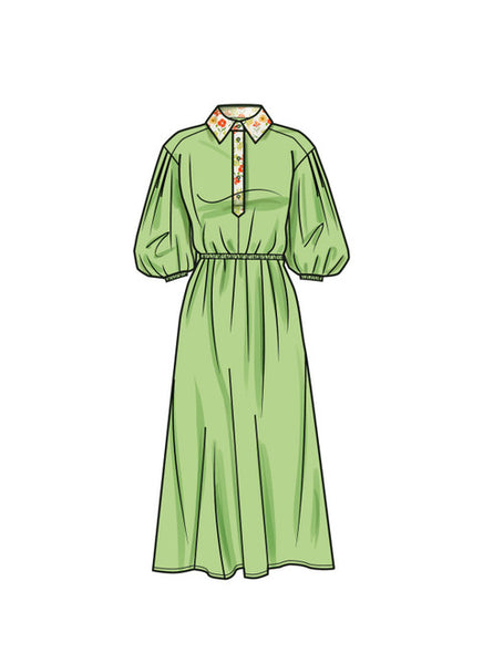 Pattern, SIMPLICITY 9888 Misses' Dresses